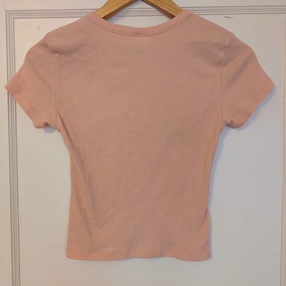 American Eagle Outfitters Pink Willie Nelson Graphic Tee - Picture 2 of 3